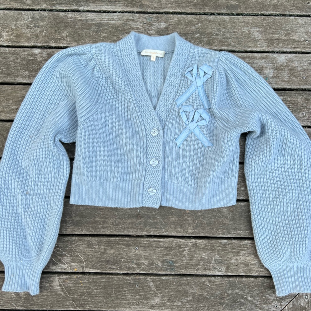 Loveshack Fancy cropped cardigan